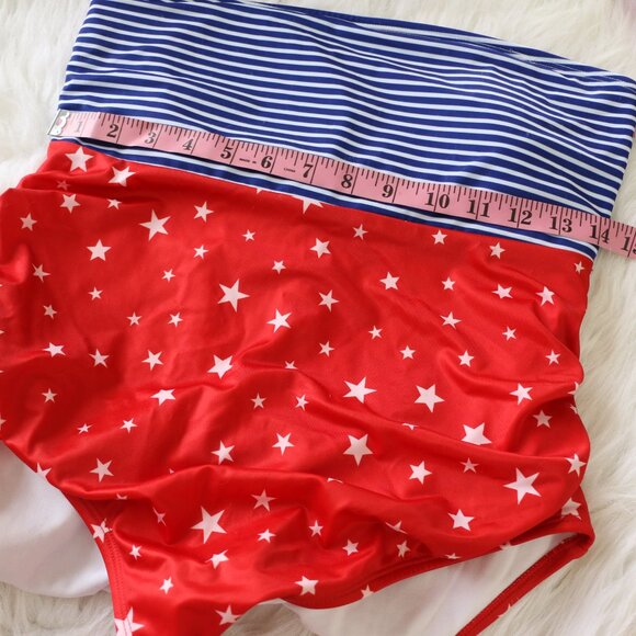 Outdoor Oasis Patriotic One-Piece Swimsuit – NWT 🇺🇸✨ - Picture 8 of 9